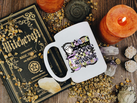 I love the smell of coffee andwitchcraft in the Morning Mug