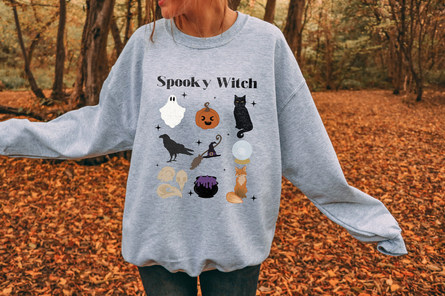 Spooky Witch Sweatshirt