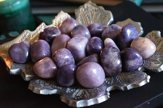 Lepidolite Crystal Tumble