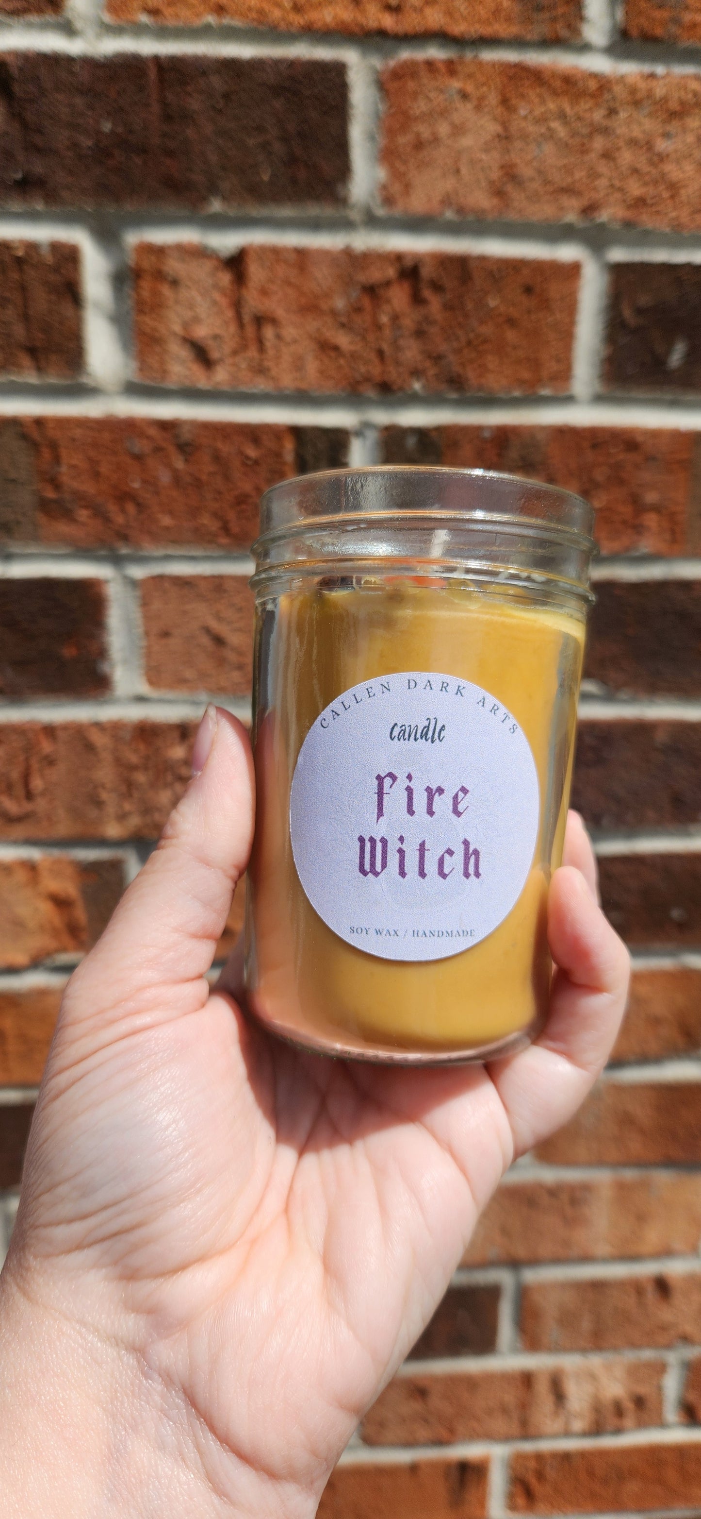 Fire Witch Candle