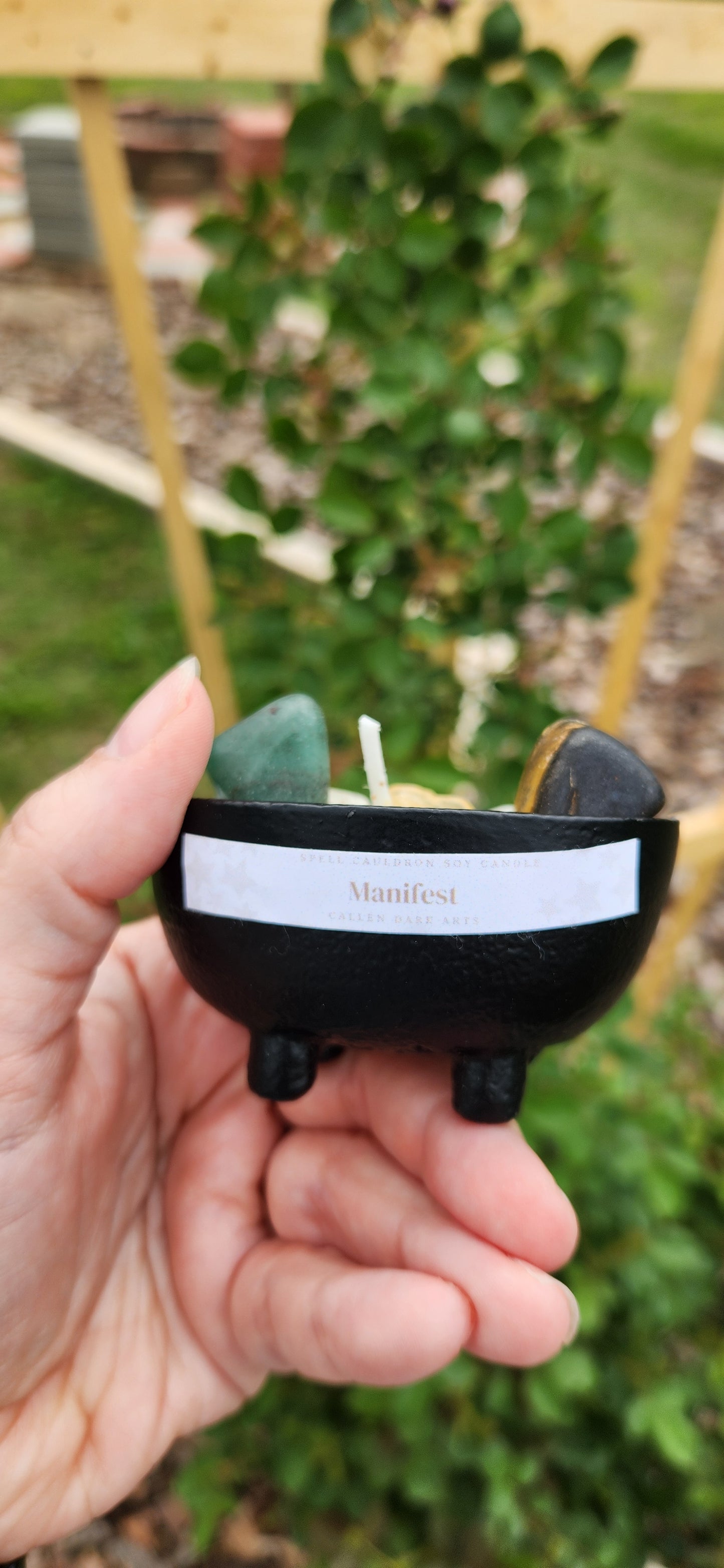 Manifest Mini Cauldron Soy Candle