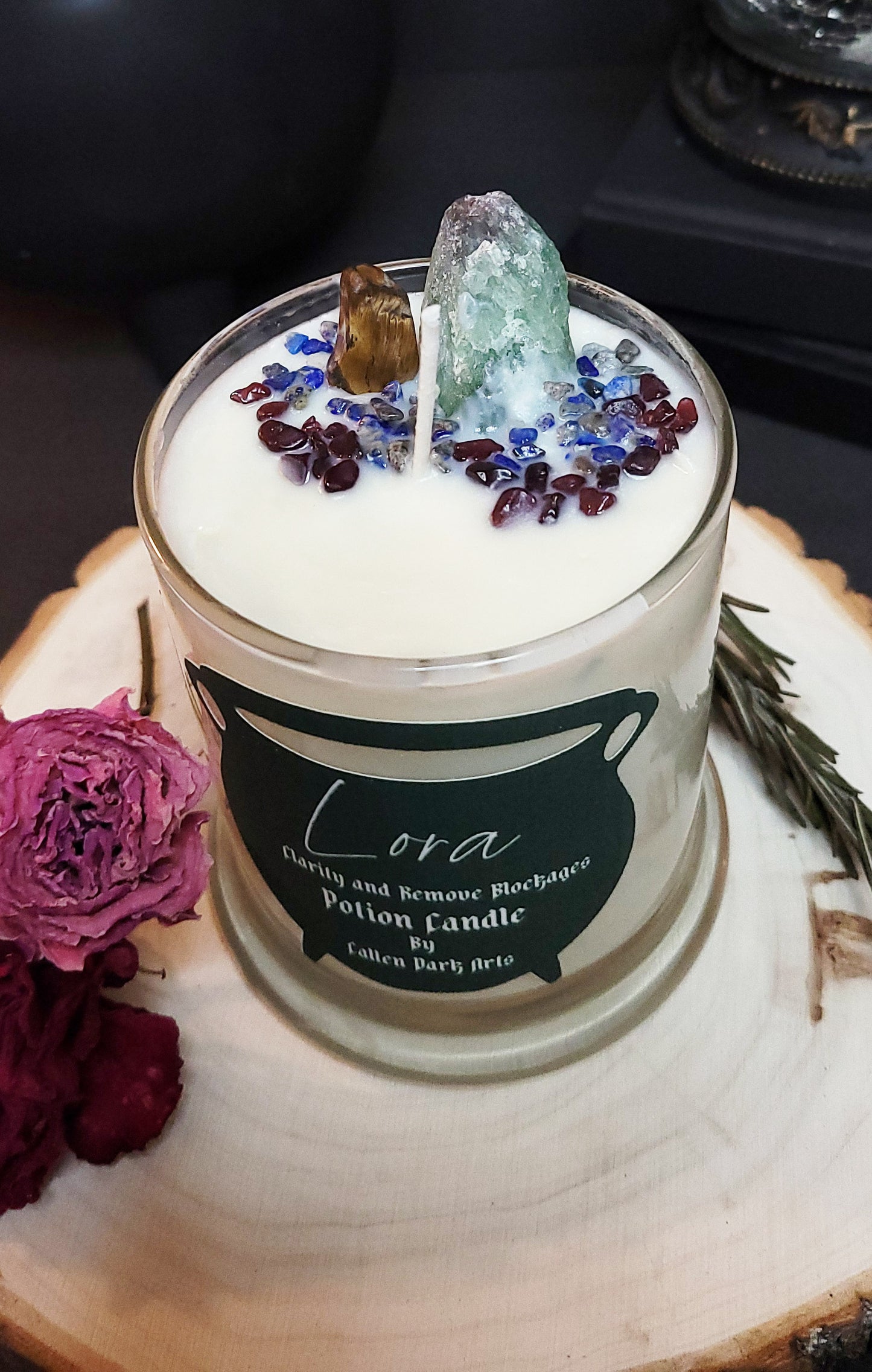 Clarity and Blockages Soy Potion Candle