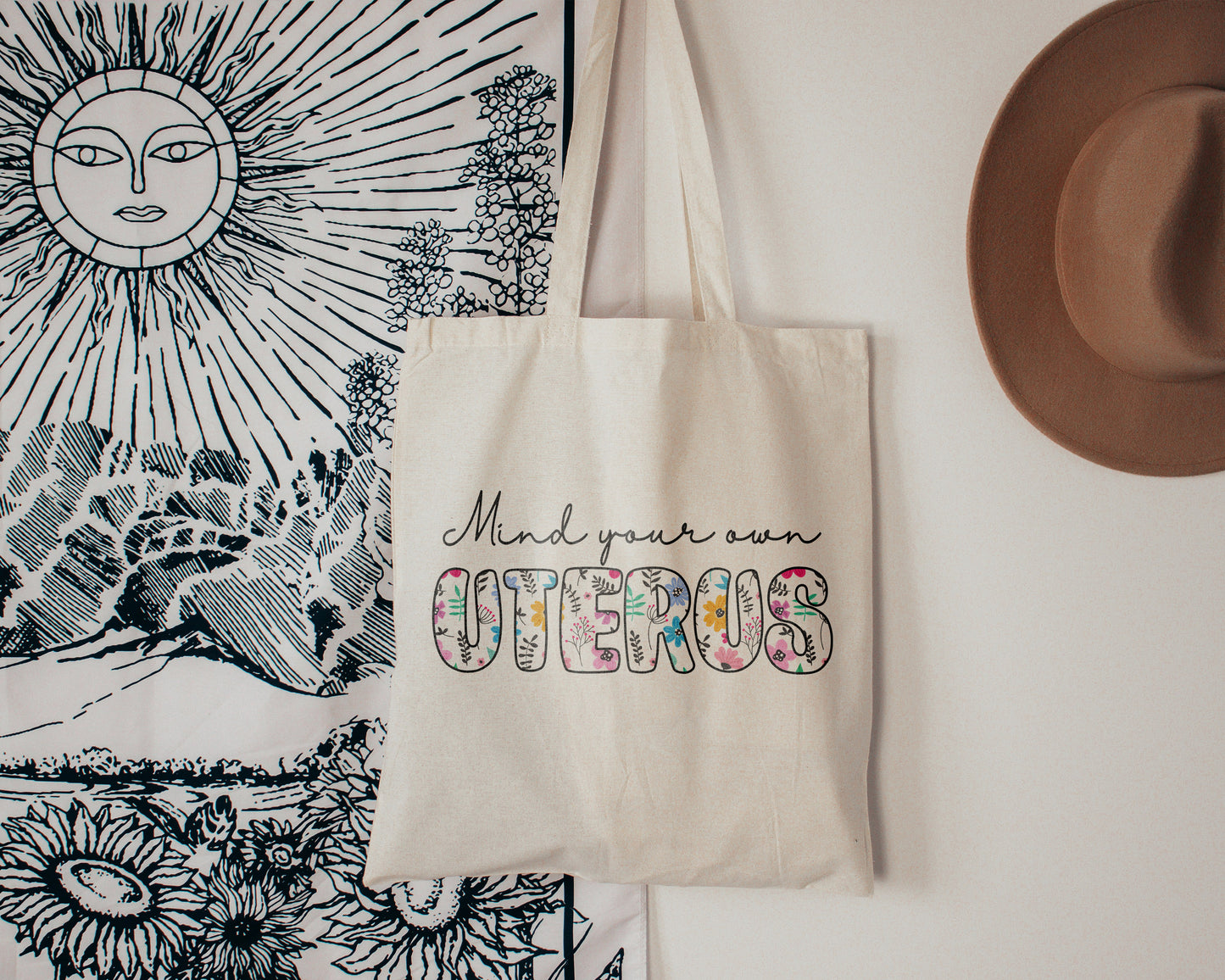 Mind Your Own Uterus Tote